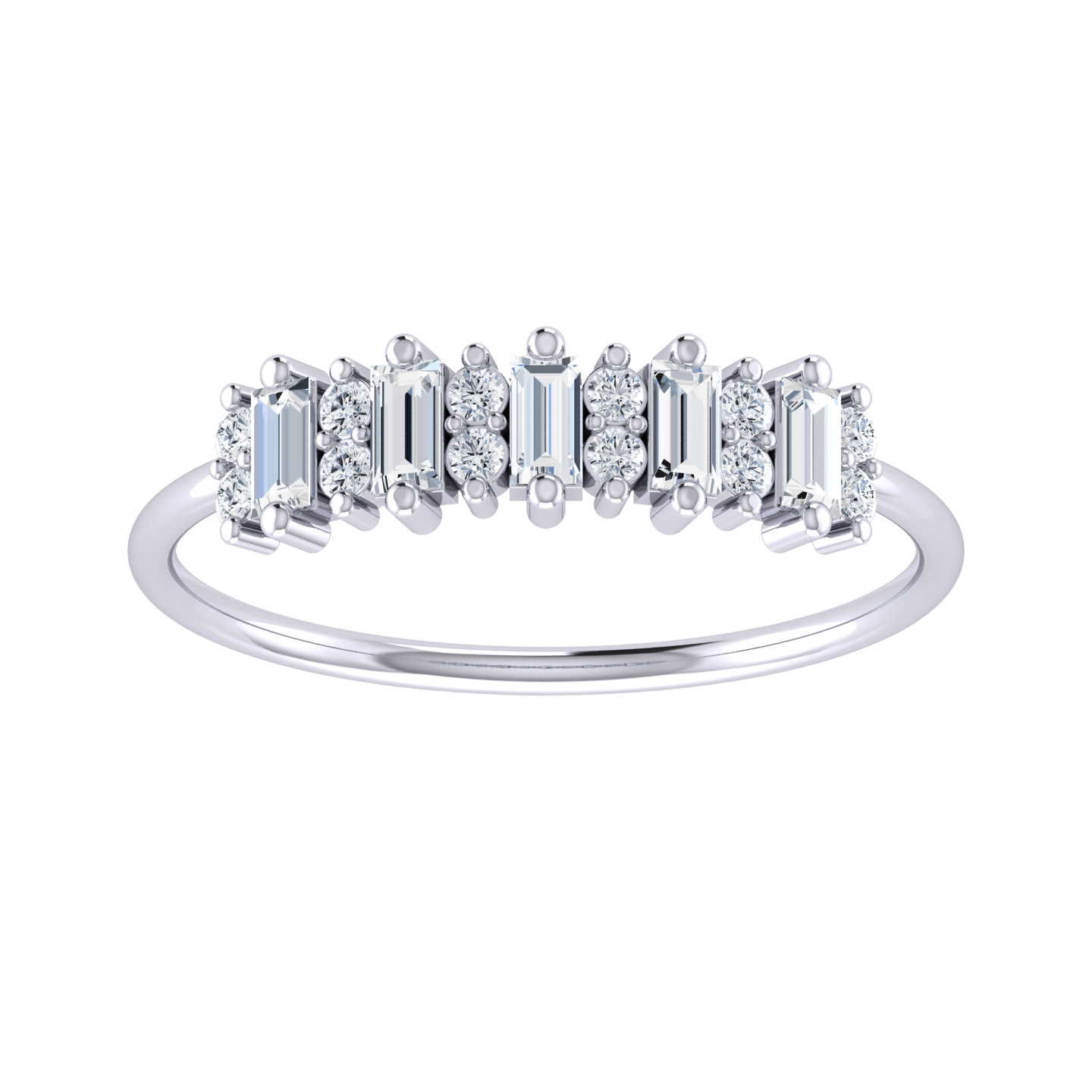 White Gold Lab Grown Diamond - Gem Galore